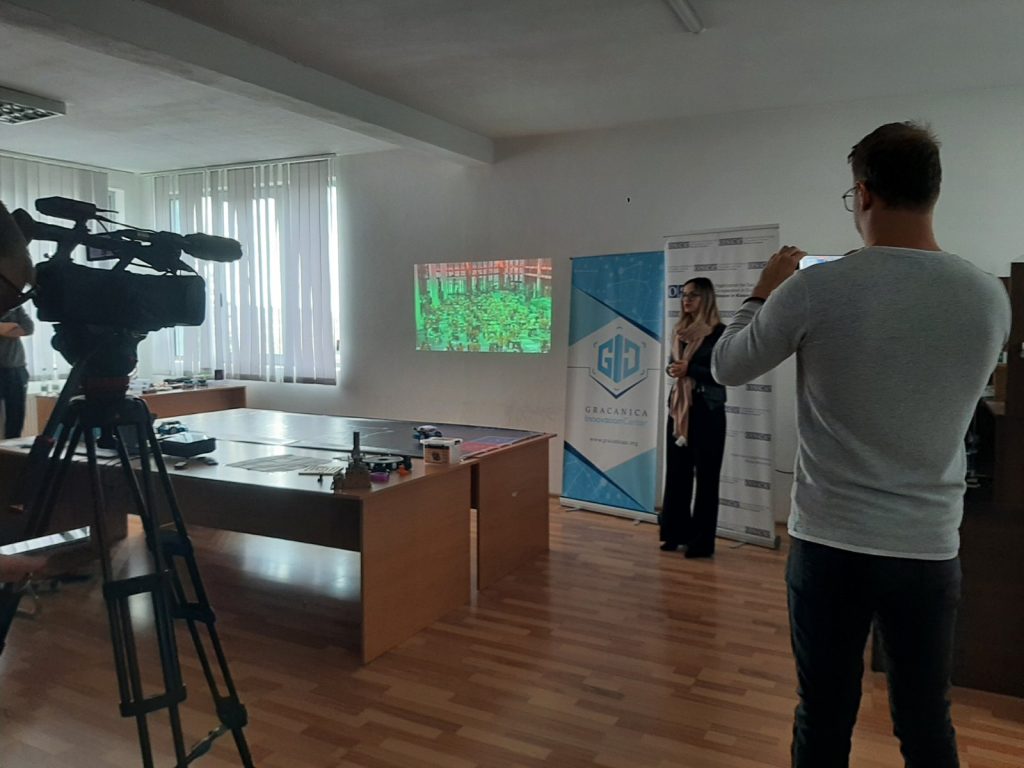 NVO Putevima sunca posetila je 18.10.2023 GIC Centar za inovacije Gračanica.