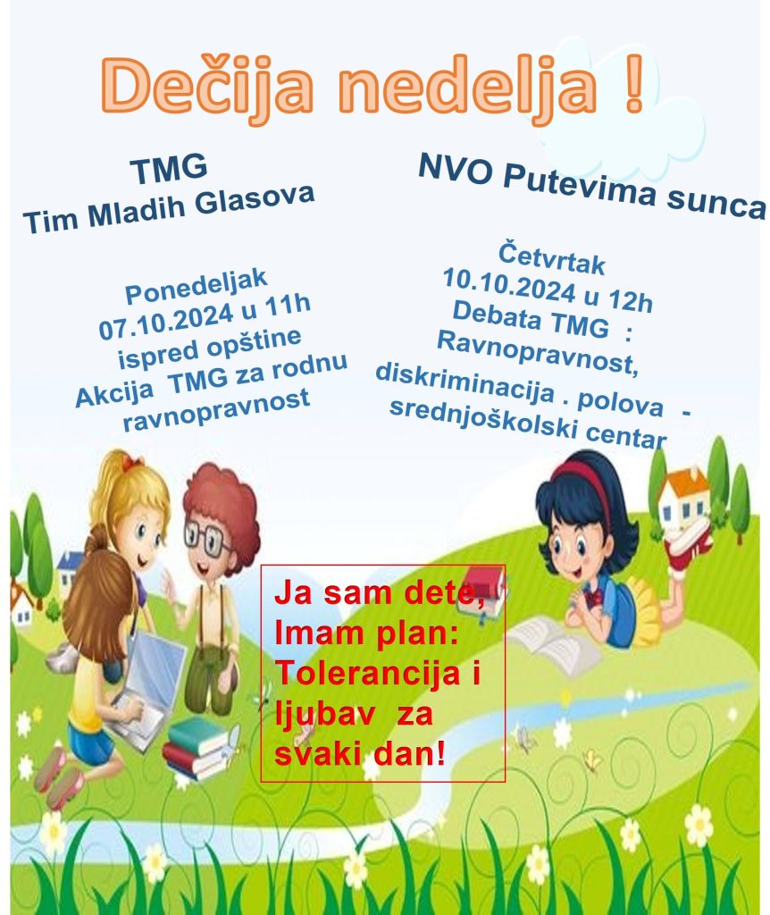 Dečija nedelja 2024